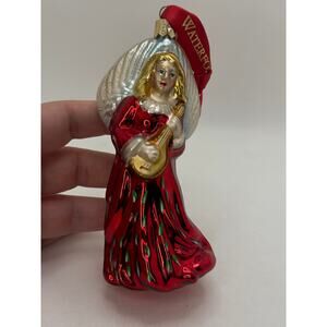 Waterford Hand Heirloom Blown Angel Ornament